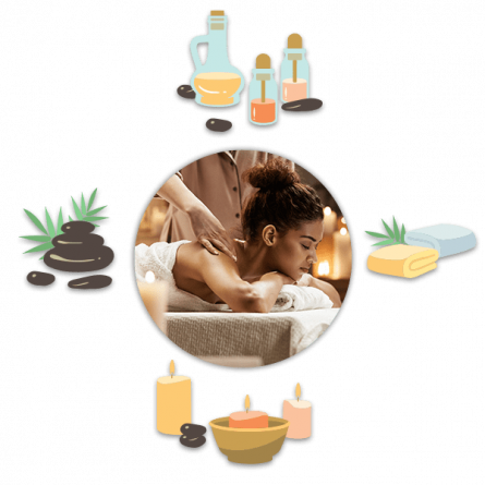 Masaje relajante en Gueliz Marrakech